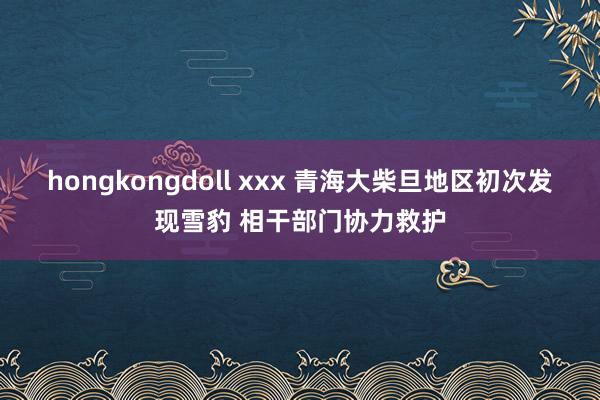 hongkongdoll xxx 青海大柴旦地区初次发现雪豹 相干部门协力救护