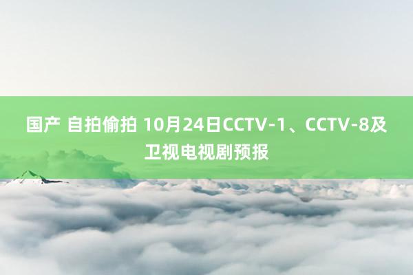 国产 自拍偷拍 10月24日CCTV-1、CCTV-8及卫视电视剧预报