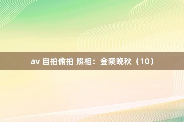 av 自拍偷拍 照相：金陵晚秋（10）